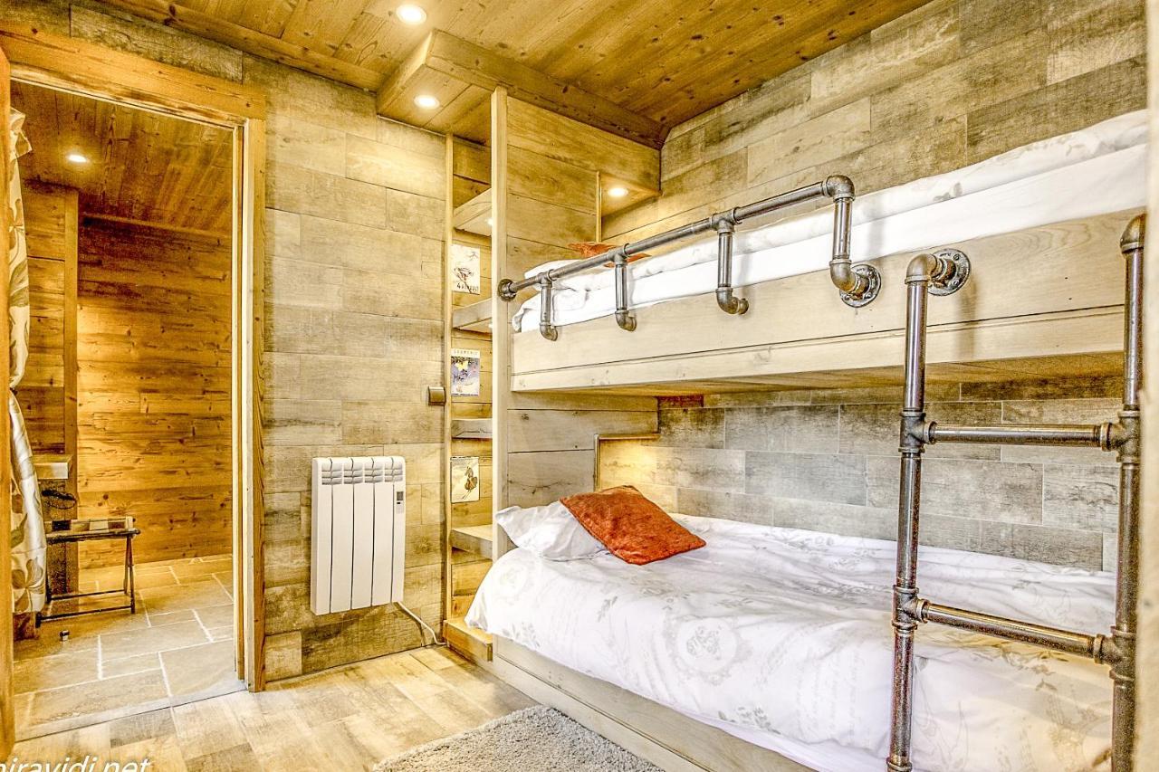 Chalet Miravidi, Montchavin-La Plagne, Jacuzzi & Sauna Экстерьер фото