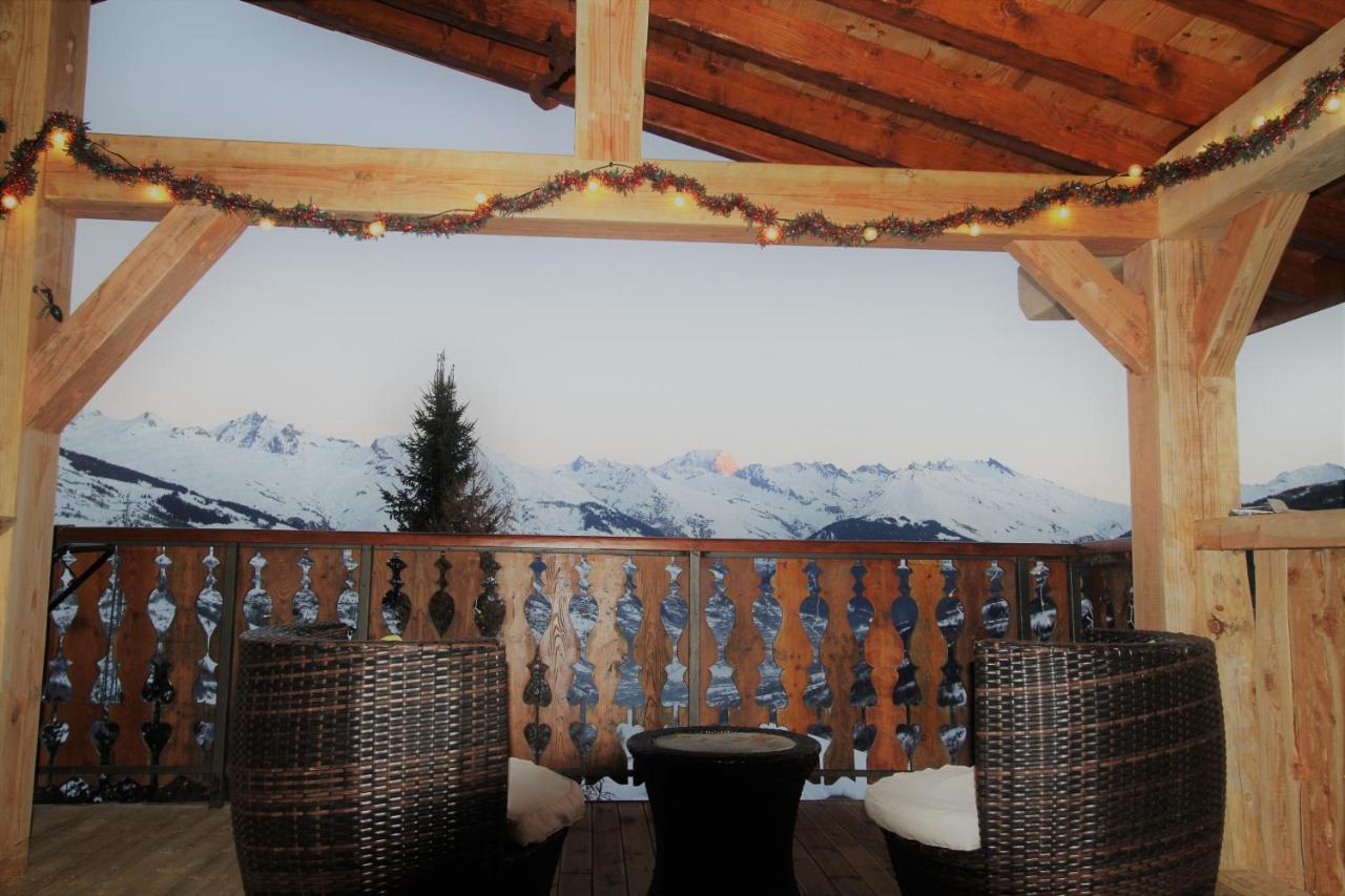 Chalet Miravidi, Montchavin-La Plagne, Jacuzzi & Sauna Экстерьер фото
